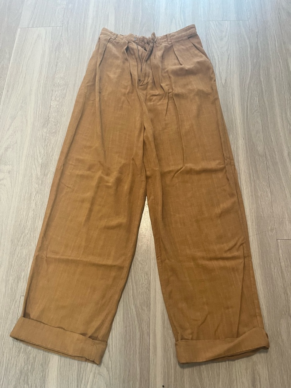 Free People Tan Trousers Women’s Size Small